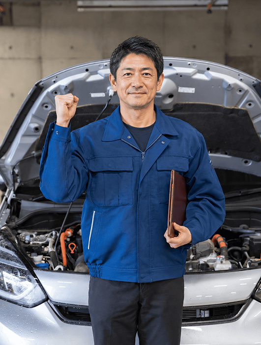 スピーディな予備検査に対応するスタッフ
